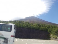 富士山五号目より